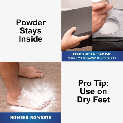 Powder Your Feet - Not The Floor