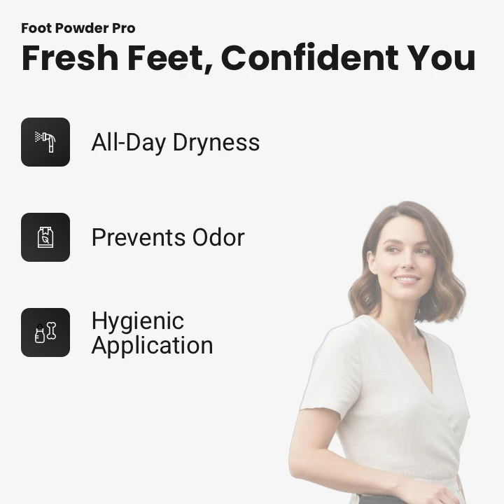 Powder Your Feet - Not The Floor